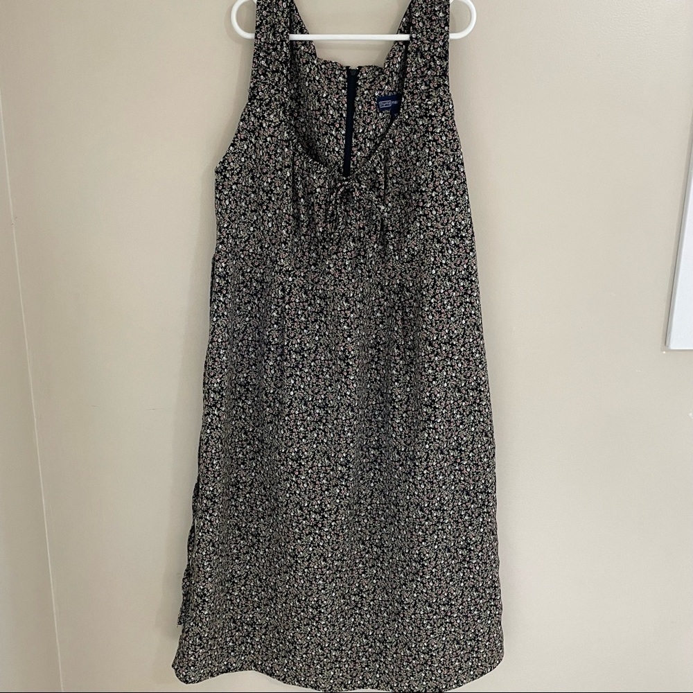 Thyme Maternity, Floral Print Halter Top Maternity Dress,Size S